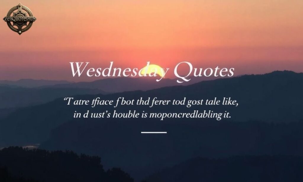 Inspirational Wednesday Quotes