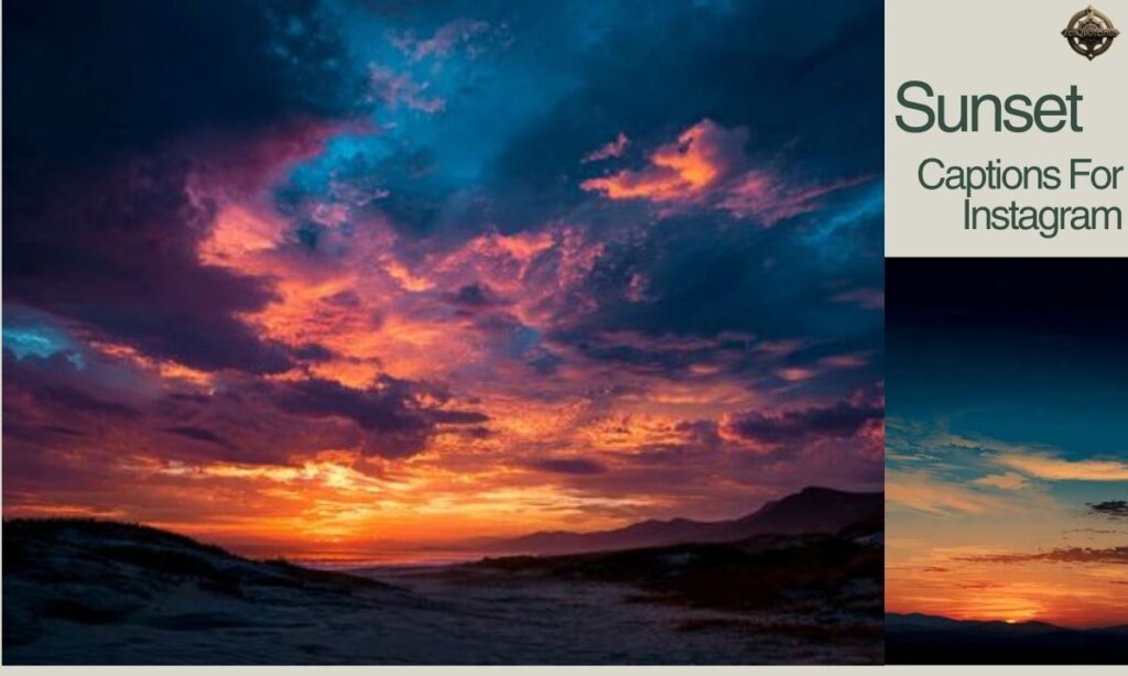 Sunset Captions For Instagram