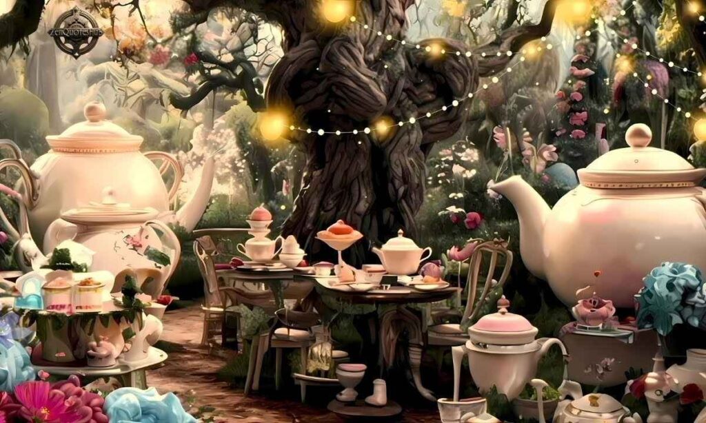The Mad Hatter Tea Party: A Scene of Endless Time