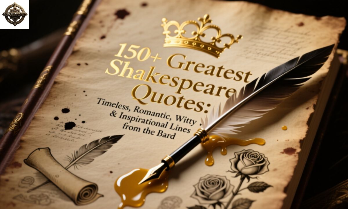150+ Greatest Shakespeare Quotes: Timeless, Romantic, Witty & Inspirational Lines from the Bard